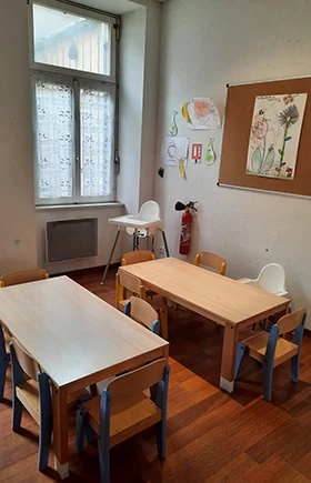Coin repas et activités