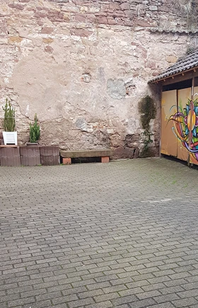 Cour de jeux privée